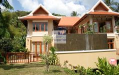 3-Bedroom Modern Thai Style Sea View Pool Villa, Bang Por